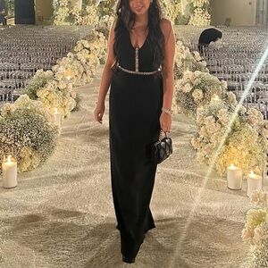 Alexander Wang Black V-neck Evening Gown - worn once great condition